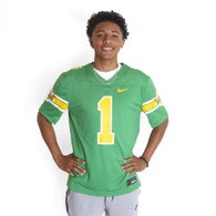 DTO, Nike, Green, Jerseys, Men, Football, Vapor Fuse, Game Day, React, 2023, #1, 729617